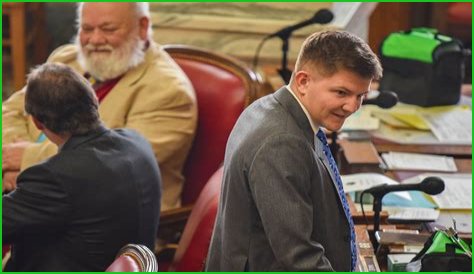 20-Year-Old MAGA Pol Montana State Rep. Braxton Mitchell Declares War on Antifa and It Backfires Horribly